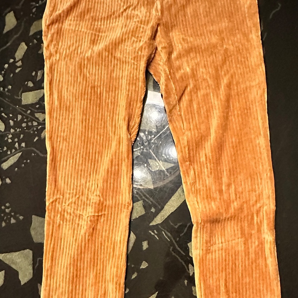 Chocolate Women's Straight Leg Corduroy Pants - Warm Tan